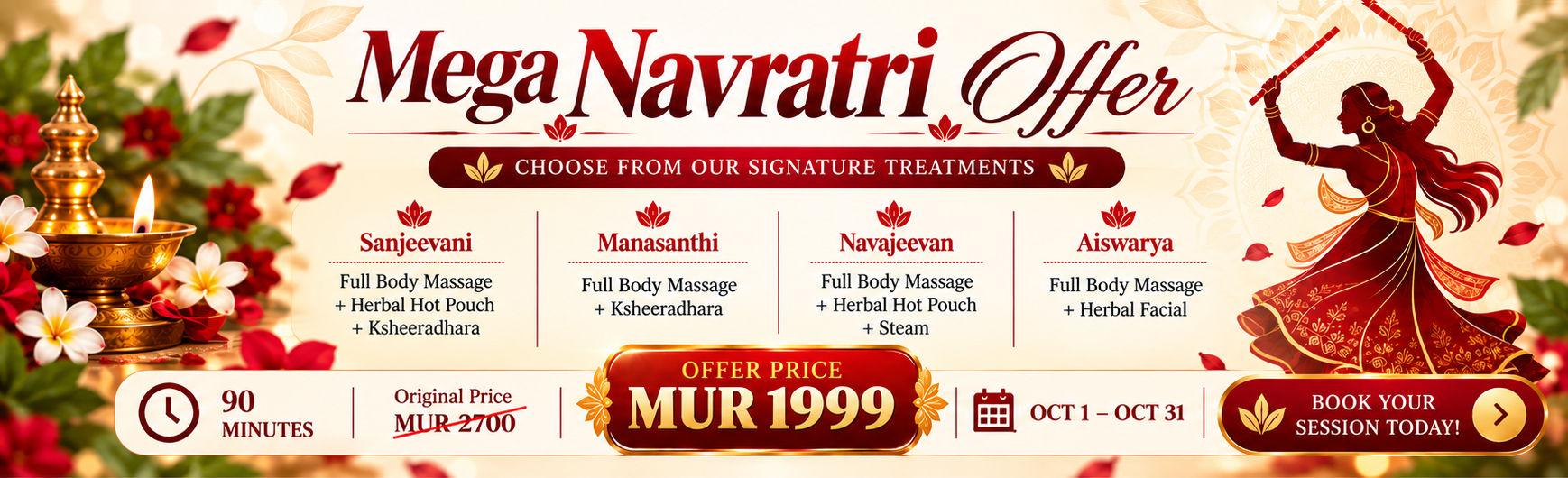 Mega Navratri Special Offer - Ayuryoga International